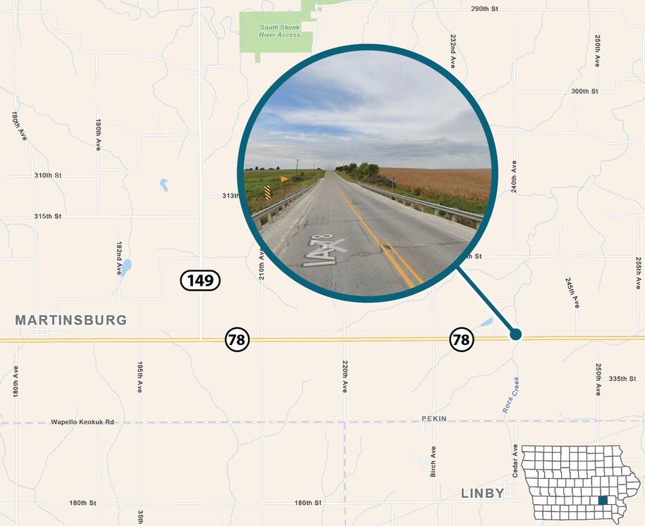 Map of project area as described in text.