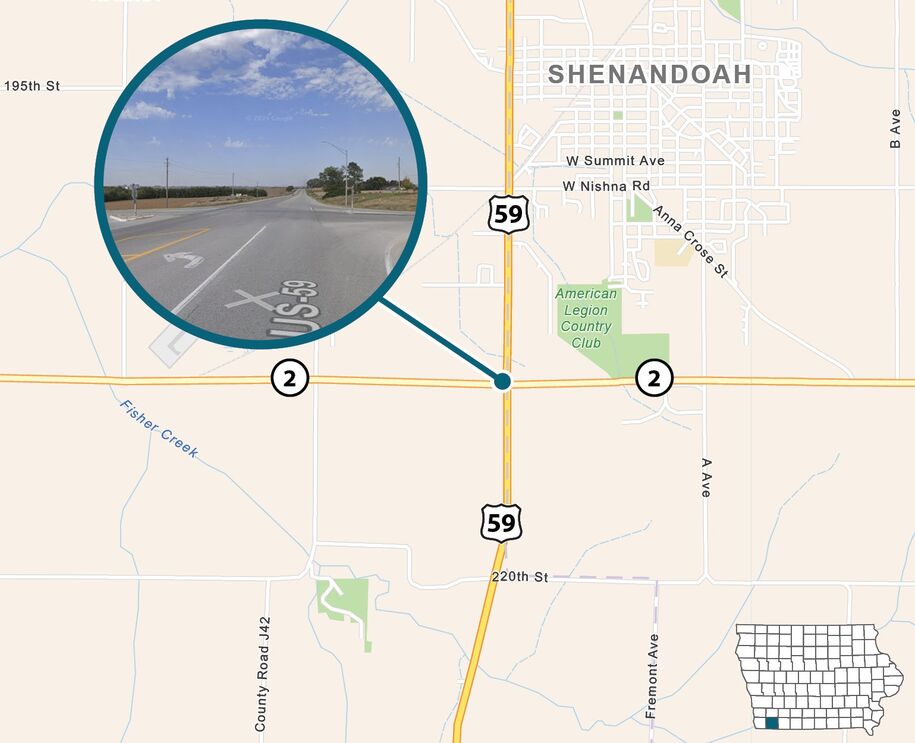 Map of project area as described in text.