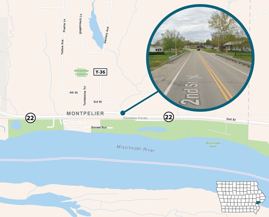 Map of project area as described in text.