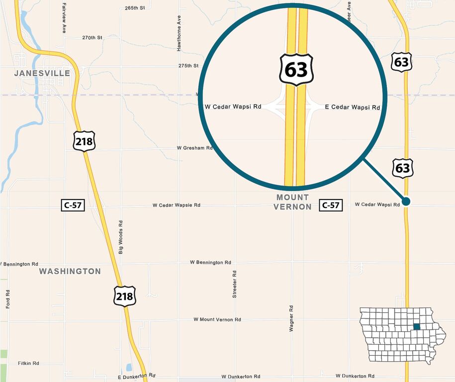 Map of study area as described in text.