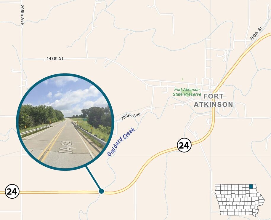 Map of project area as described in text.