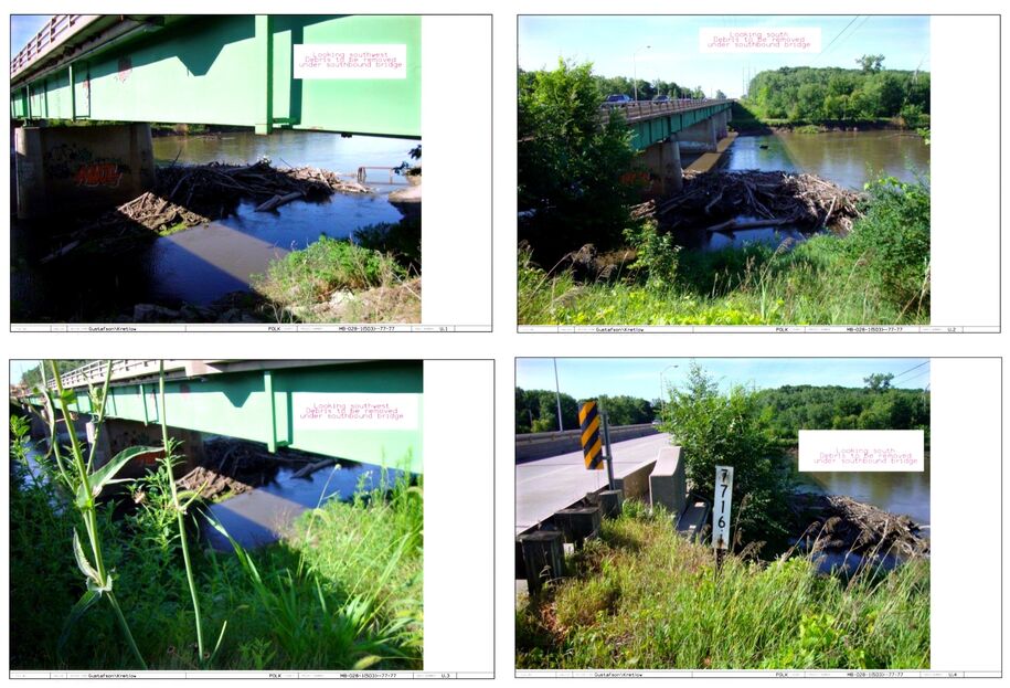 Sample flood debris removal plan.