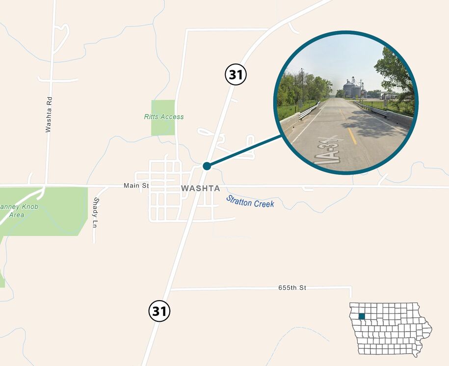 Map of project area as described in text.