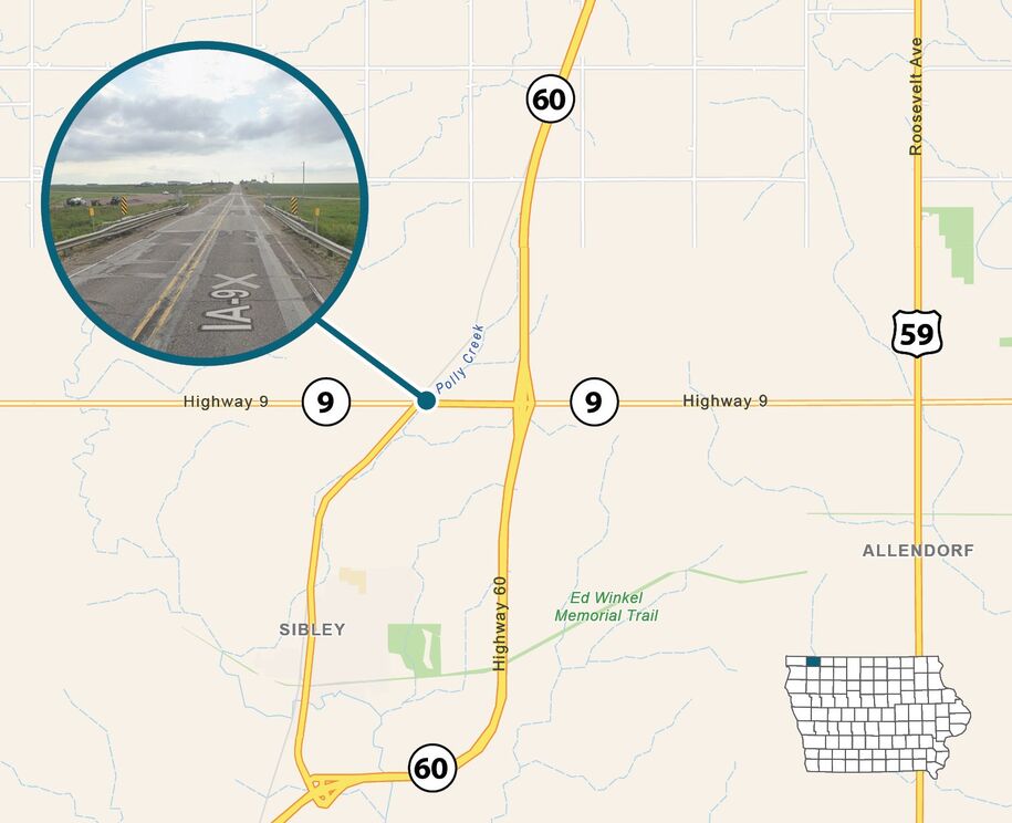 Map of project area as described in text.