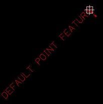  DEFAULT POINT FEATURE label highlighted.