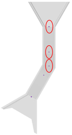 Culvert diagram with PRO shot locations marked at top of opening and breaks.