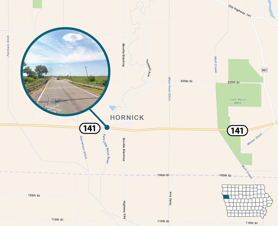 Map of project area as described in the text.