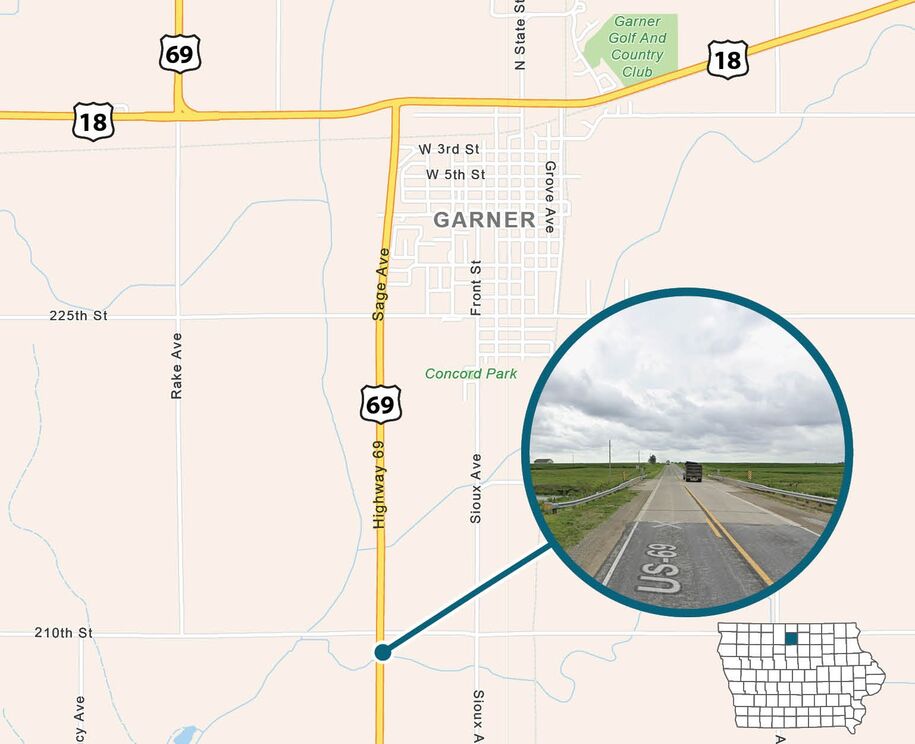 Map of project area as described in the text.