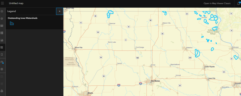 Screenshot of the DOT GIS Portal