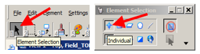 Element Selection and Individual‑selection icons.