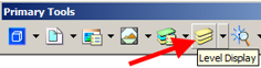 Level Display menu icon highlighted.