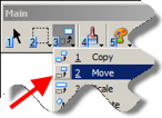 Move tool icon highlighted.