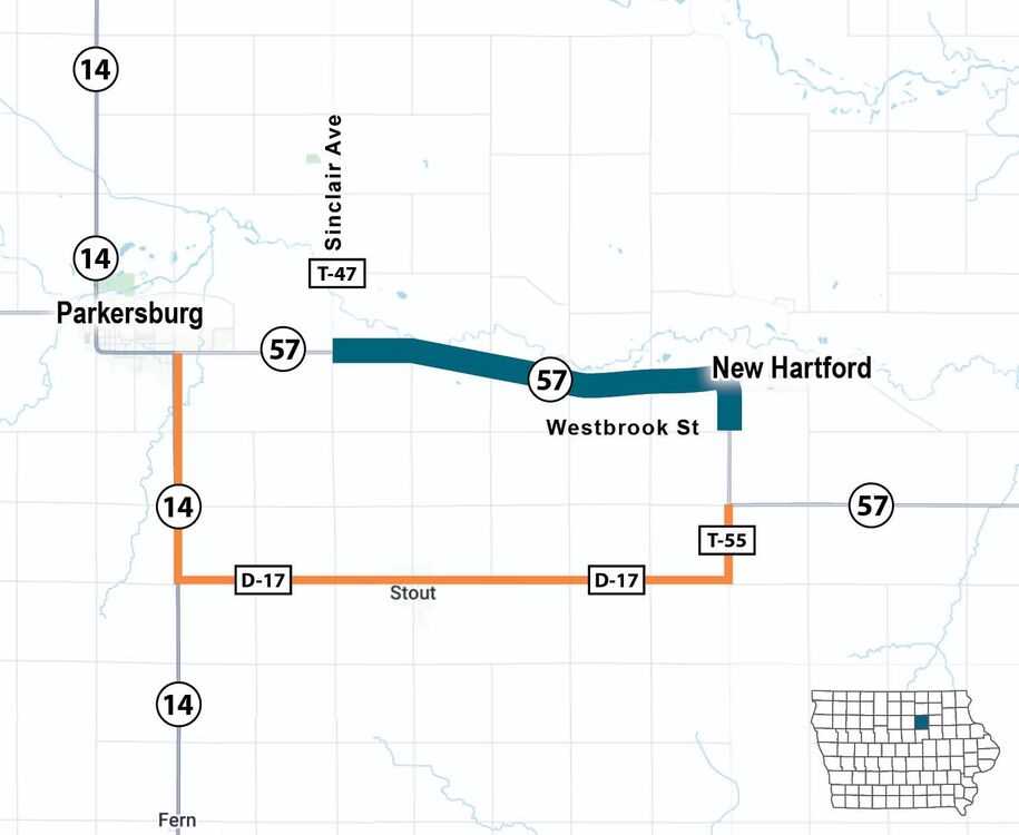 Map of project area as described in the text.