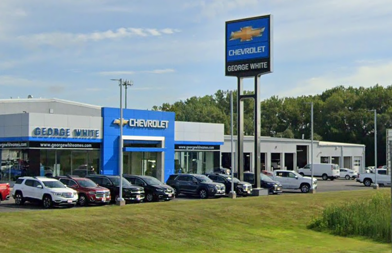 On-Premise sign at car dealership