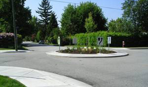 Roundabout photo in Vancouver, Canada