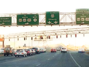 Interstate signs